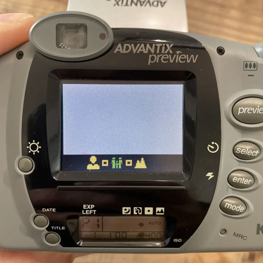 Kodak Advantix Preview Camera Tested And Works